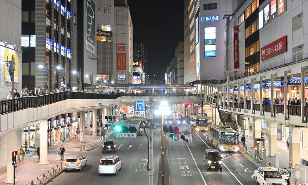 The bustling shopping streets of Machida on Tokyo's western border with Kanagawa