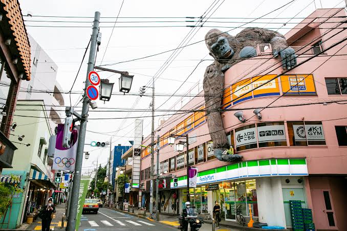 The quiet residential streets and local cafes of Sangenjaya near Shibuya